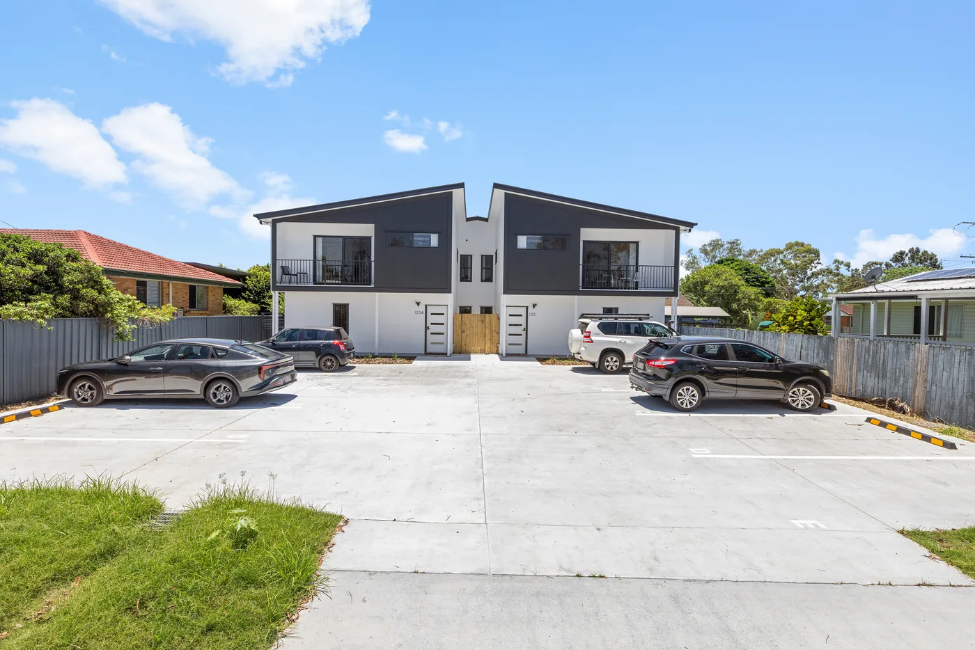 Residential property facade